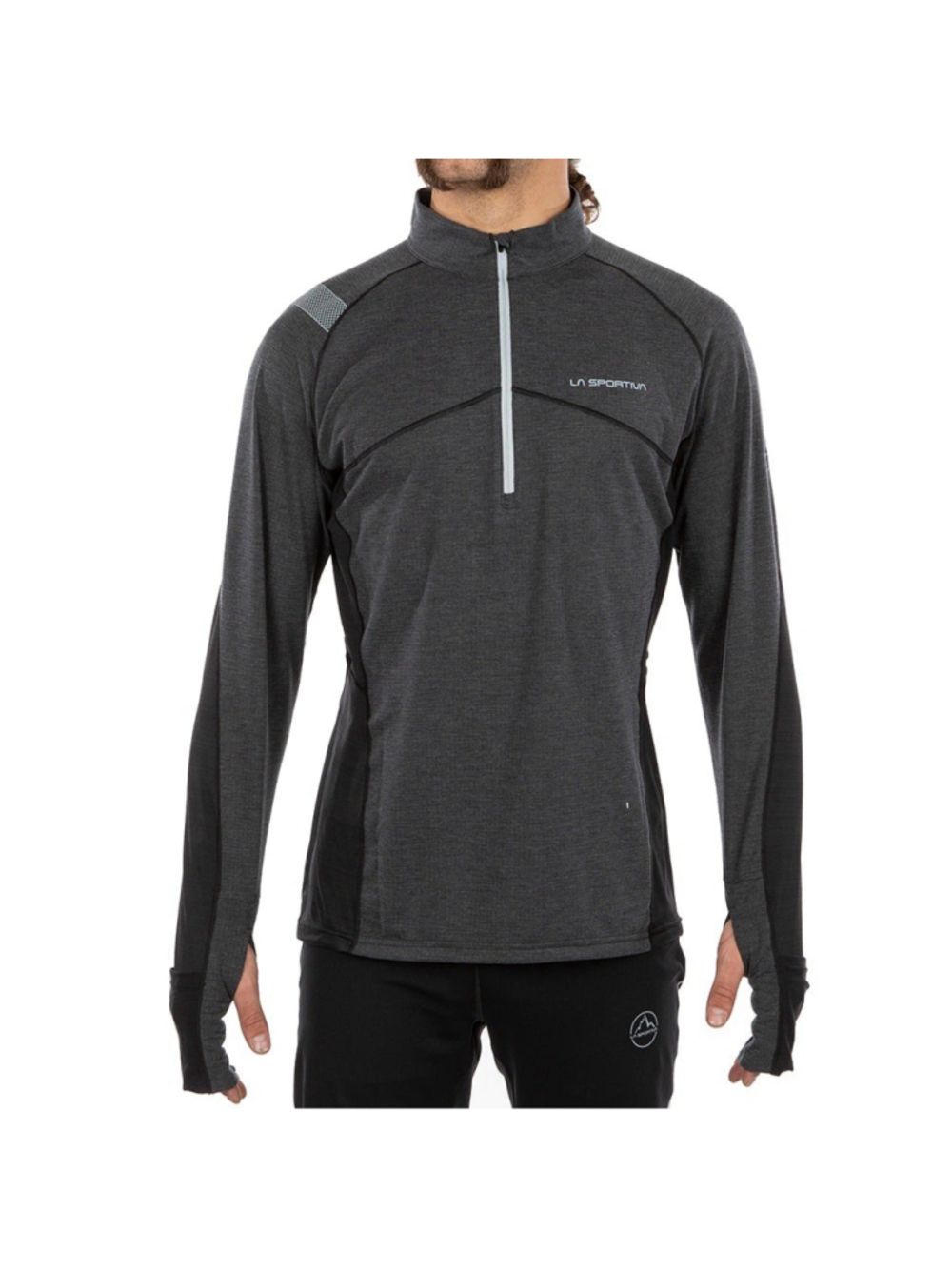 La Sportiva Swift Long Sleeve Lightweight 1/4 Zip Pullover Hiking Running Men XL